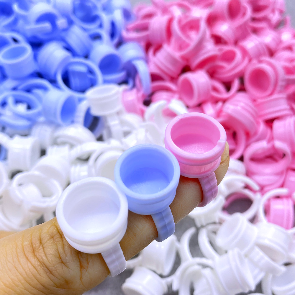 100Pcs Glue Rings For Lashes G - Eyelash Extension Look review and price