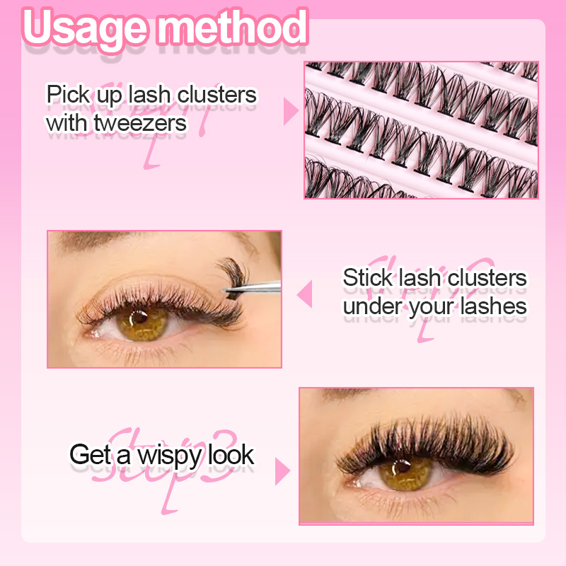 Individual Lashes Eyelash tuft - Eyelash Extension Natural Look review and price
