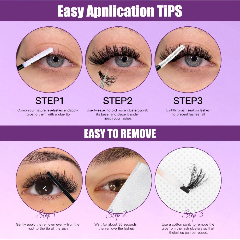 Natural Look False Eyelashes B - Eyelash Extension Natural Look review and price