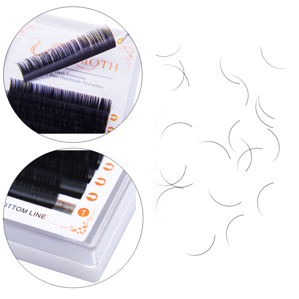 DOSMOTH 10 boxes 16rows 7-16mm - Eyelash Extension For Asian Eyes review and price