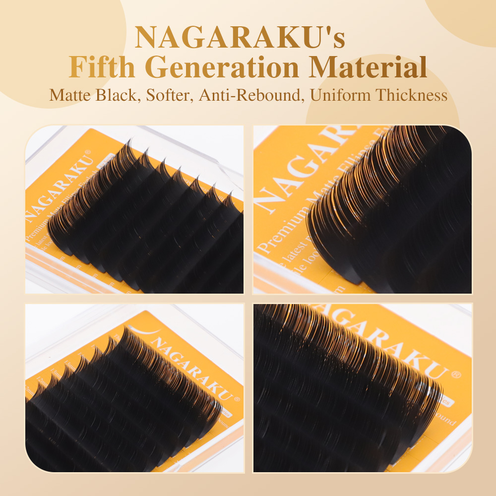 NAGARAKU New Air Series Premiu - Eyelash Extension Human Hair review and price